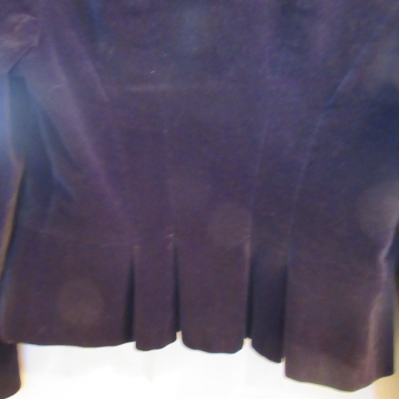 GAP Black Velvet English Style Jacket - Picture 6 of 8